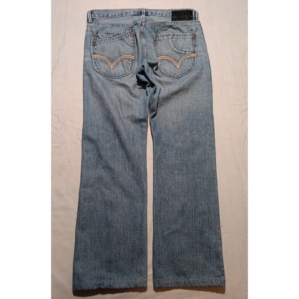 Vtg Levi's SILVERTAB Ltd Edition Slim Straight Med Wash Blue Denim Jeans 33x30